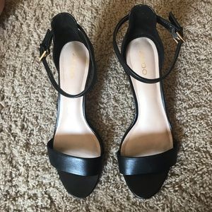 ALDO Black Heels